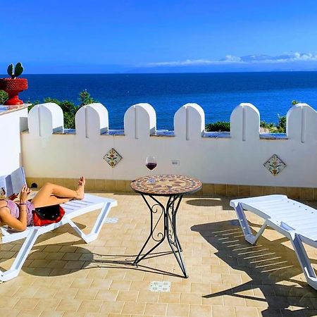 Apartamento Seafront House Gabbiano Azzurro Santa Flavia Exterior foto